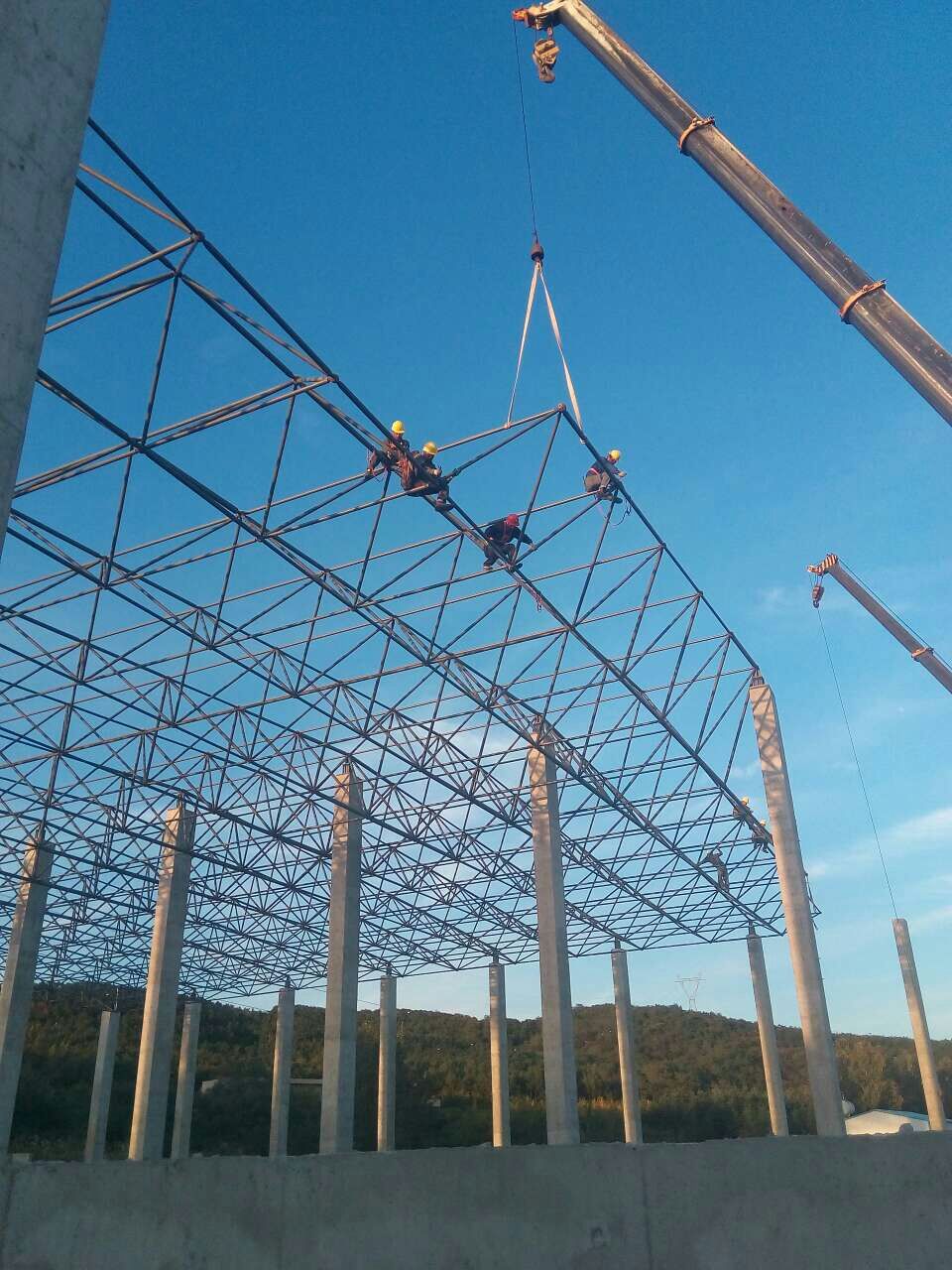 乐平汪清物流园网架